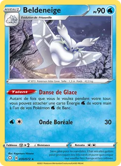 Carte Beldeneige de l'extension Destinées Radieuses, numéro 30/72