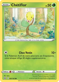 Carte Chétiflor de l'extension Styles de combat, numéro 1/163