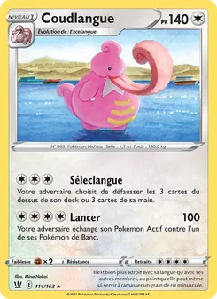Carte Coudlangue de l'extension Styles de combat, numéro 114/163