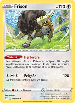 Carte Frison de l'extension Styles de combat, numéro 118/163
