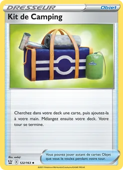 Carte Kit de Camping de l'extension Styles de combat, numéro 122/163