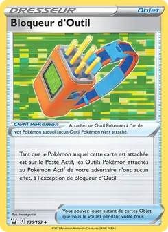Carte Bloqueur d'Outil de l'extension Styles de combat, numéro 136/163