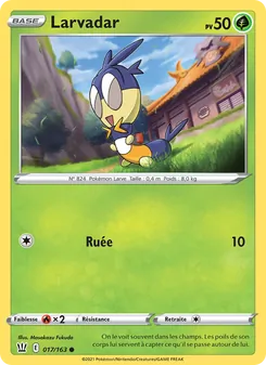 Carte Larvadar de l'extension Styles de combat, numéro 17/163