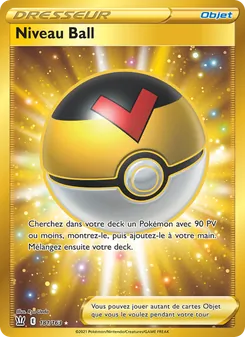 Carte Niveau Ball de l'extension Styles de combat, numéro 181/163