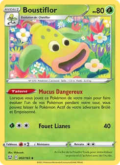 Carte Boustiflor de l'extension Styles de combat, numéro 2/163