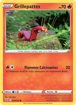 Carte Grillepattes de l'extension Styles de combat, numéro 29/163