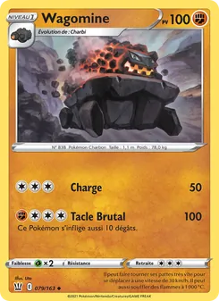 Carte Wagomine de l'extension Styles de combat, numéro 79/163