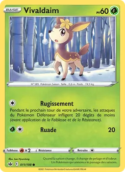 Carte Vivaldaim de l'extension Règne de Glace, numéro 11/198