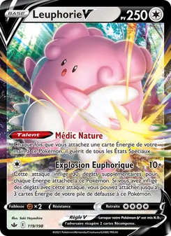 Carte Leuphorie V de l'extension Règne de Glace, numéro 119/198
