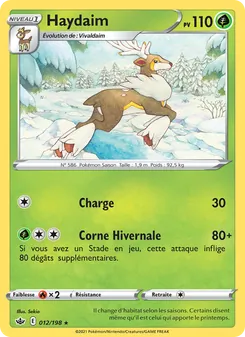 Carte Haydaim de l'extension Règne de Glace, numéro 12/198