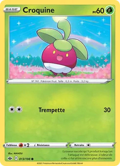 Carte Croquine de l'extension Règne de Glace, numéro 13/198