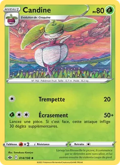 Carte Candine de l'extension Règne de Glace, numéro 14/198