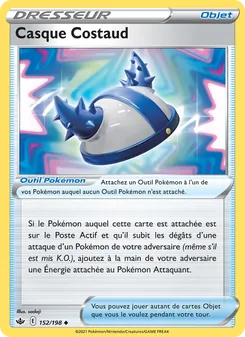 Carte Casque Costaud de l'extension Règne de Glace, numéro 152/198