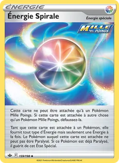 Carte Énergie Spirale de l'extension Règne de Glace, numéro 159/198