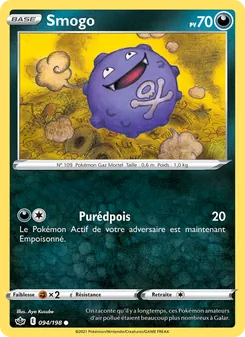 Carte Smogo de l'extension Règne de Glace, numéro 94/198