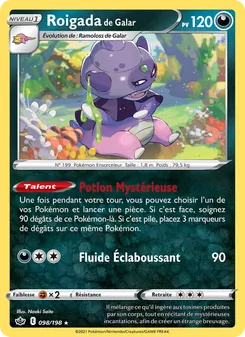Carte Roigada de Galar de l'extension Règne de Glace, numéro 98/198