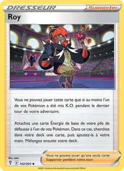 Carte Roy de l'extension Évolution Céleste, numéro 152/203