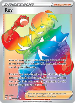 Carte Roy de l'extension Évolution Céleste, numéro 224/203