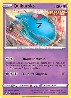 Carte Qulbutoké de l'extension Évolution Céleste, numéro 66/203