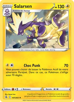 Carte Salarsen de l'extension Poing de Fusion, numéro 107/264