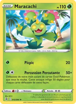 Carte Maracachi de l'extension Poing de Fusion, numéro 12/264