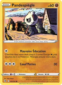 Carte Pandespiègle de l'extension Poing de Fusion, numéro 149/264