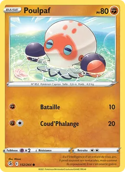 Carte Poulpaf de l'extension Poing de Fusion, numéro 152/264