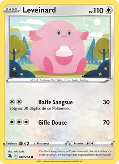 Carte Leveinard de l'extension Poing de Fusion, numéro 202/264
