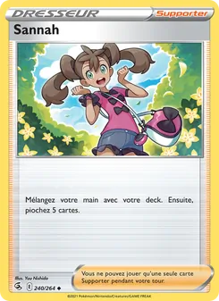 Carte Sannah de l'extension Poing de Fusion, numéro 240/264