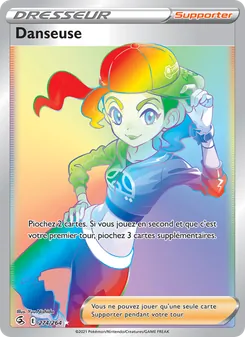 Carte Danseuse de l'extension Poing de Fusion, numéro 274/264
