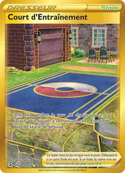 Carte Court d'Entraînement de l'extension Poing de Fusion, numéro 282/264