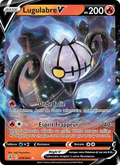 Carte Lugulabre V de l'extension Poing de Fusion, numéro 39/264