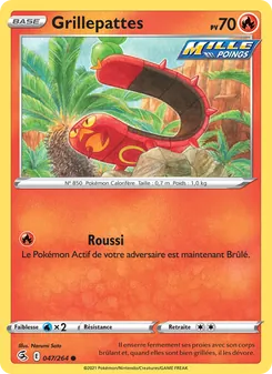 Carte Grillepattes de l'extension Poing de Fusion, numéro 47/264
