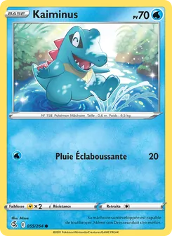 Carte Kaiminus de l'extension Poing de Fusion, numéro 55/264