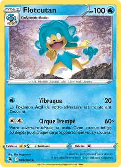 Carte Flotoutan de l'extension Poing de Fusion, numéro 69/264