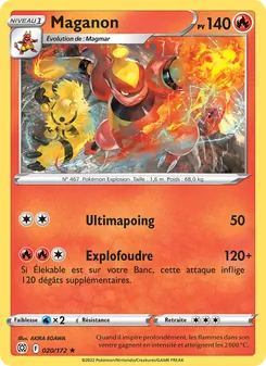 Carte Maganon de l'extension Stars Étincelantes, numéro 020/172