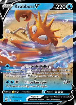 Carte Krabboss V de l'extension Stars Étincelantes, numéro 028/172