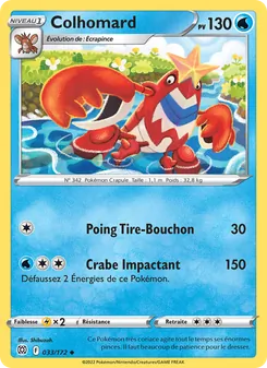 Carte Colhomard de l'extension Stars Étincelantes, numéro 033/172