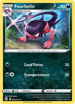 Carte Fourbelin de l'extension Stars Étincelantes, numéro 093/172