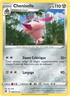 Carte Cheniselle de l'extension Stars Étincelantes, numéro 098/172