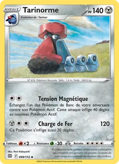 Carte Tarinorme de l'extension Stars Étincelantes, numéro 099/172