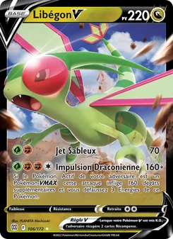 Carte Libégon V de l'extension Stars Étincelantes, numéro 106/172