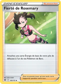 Carte Fierté de Rosemary de l'extension Stars Étincelantes, numéro 145/172