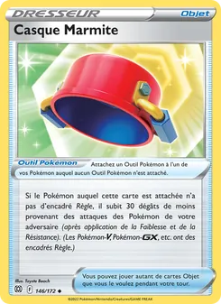 Carte Casque Marmite de l'extension Stars Étincelantes, numéro 146/172