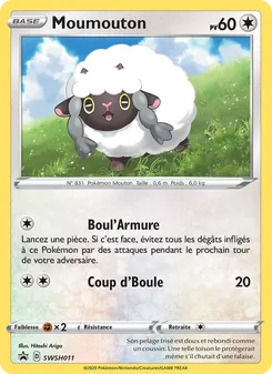 Carte Moumouton de l'extension Promo SWSH, numéro SWSH011/307