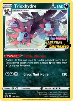 Carte Trioxhydre de l'extension Promo SWSH, numéro SWSH037/307