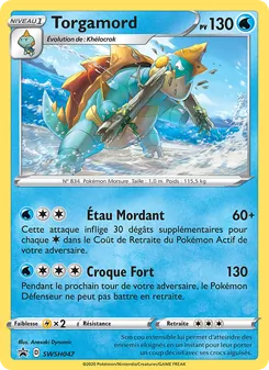 Carte Torgamord de l'extension Promo SWSH, numéro SWSH047/307