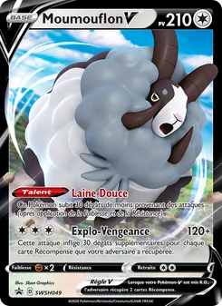 Carte Moumouflon V de l'extension Promo SWSH, numéro SWSH049/307