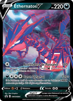 Carte Éthernatos V de l'extension Promo SWSH, numéro SWSH064/307