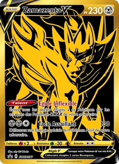 Carte Zamazenta V de l'extension Promo SWSH, numéro SWSH077/307